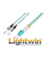 Lightwin LWL Duplex patch cable, 10Gbps, Multimode 50/125æm, FC-LC, 5.0m OM3