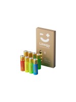 Linogy Batterie Batteries rechargeables au lithium Linogy AA 2400 mAh, 8 Pièce/s