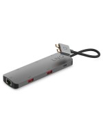 LINQ 7in2 D2 Pro MST USB-C Multiport Hub, 2x USB C, 2x USB A, 2x HDMI, 1x Ethernet