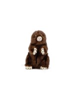Living Nature Peluche Taupe assise 14 cm