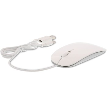 LMP Easy Mouse USB-C & USB-A, Optisch, 1600dpi, aluminium Gehäuse, weiss LMP Easy Mouse USB-C & USB-A, Optisch, 1600dpi, aluminium Gehäuse, weiss