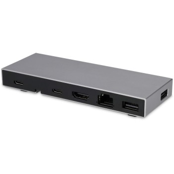 LMP USB Compact Dock 2, 6 Port, 4K, HDMI, TB, USB-C, USB-3.0, Ethernet, grau LMP USB Compact Dock 2, 6 Port, 4K, HDMI, TB, USB-C, USB-3.0, Ethernet, grau
