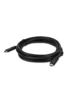 LMP USB3.1 Gen2 TypC -TypC Kabel, 2m, 10Gbps, schwarz, bis 3A Strom, DP Alt Mode