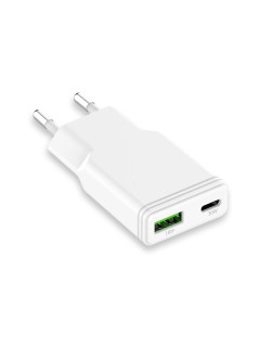 LMP Chargeur mural USB 30 W USB-A USB-C Dual Power Ultra Slim LMP Chargeur mural USB 30 W USB-A USB-C Dual Power Ultra Slim