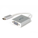 LMP USB-C 3.1 pour VGA Adapter, Aluminium Gehäuse, blanc