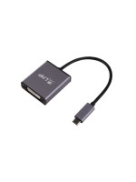 LMP USB-C 3.1 zu DVI Adapter, Aluminium Gehäuse, spacegrau