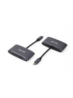 LMP USB-C 3.1 pour HDMI&USB3.0 Adapter, Aluminium Gehäuse, USB-C Laden, spacegris