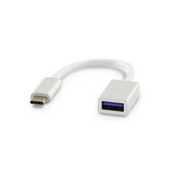 LMP USB3.0 C-A Verlängerungen, 15cm, 5Gbps, C-Stecker - A-Buchse, silber LMP USB3.0 C-A Verlängerungen, 15cm, 5Gbps, C-Stecker - A-Buchse, silber