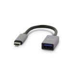 LMP Adaptateur USB 3.0 USB-C - USB-A 15 cm gris espace