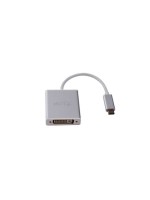LMP USB-C 3.1 zu DVI Adapter, Aluminium Gehäuse, silber