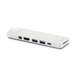 LMP Station d'accueil USB-C Compact Dock Argent