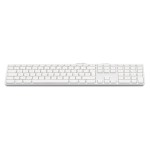 LMP USB keyboard KB-1243, CH-Layout,, Zahlenblock, 110 Tasten, 2x USB