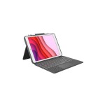 Logitech Couvre-clavier pour tablette Combo Touch iPad 10.2 7.-9.Gen