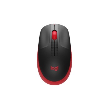 Logitech Souris M190 Rouge/Noir Logitech Souris M190 Rouge/Noir