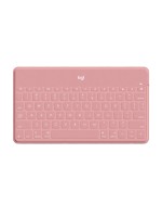 Logitech Keys-To-Go mobile Tastatur pink, für iPad, iPhone, Apple TV und mehr
