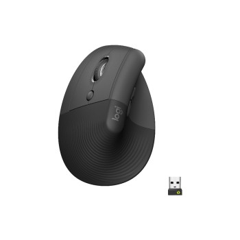 Logitech Souris ergonomique Lift Left Graphite Logitech Souris ergonomique Lift Left Graphite