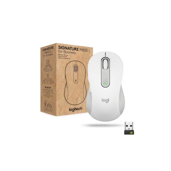 Logitech Souris Signature M650 L for Business Blanc