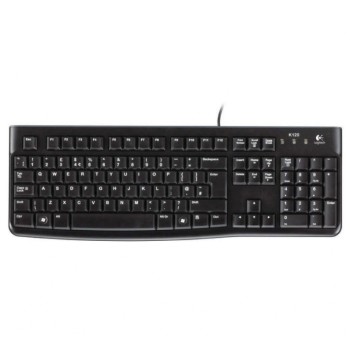 Logitech clavier K120, noir, USB