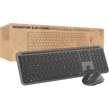 Logitech Ensemble clavier-souris MK950 Signature Slim Combo for Business Logitech Ensemble clavier-souris MK950 Signature Slim Combo for Business
