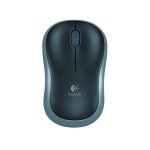 Logitech M185 wireless Mouse Swift Grey, USB 2.4GHz verstaubar,