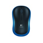 Logitech M185 wireless Mouse Blue, USB 2.4GHz verstaubar