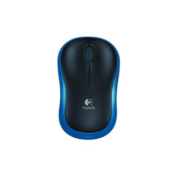 Logitech M185 wireless Mouse Blue, USB 2.4GHz verstaubar Logitech M185 wireless Mouse Blue, USB 2.4GHz verstaubar