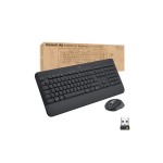 Logitech Ensemble clavier-souris MK650 Combo for Business Mise en page US