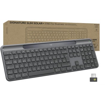 Logitech Clavier Slim Solar+ K980 Business Mise en page CH