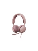 Logitech Casque avec micro Zone Wired 2 rose