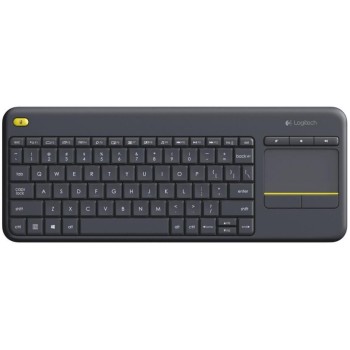 Logitech Wireless Touch Keyboard K400 Plus, USB, dark grey- US-Layout