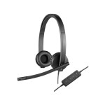 Logitech H570e USB Headset stereo, f. Business, Mikrofon