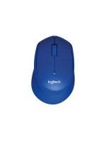 Logitech M330 Silent Plus Mouse blue, USB 2.4GHz