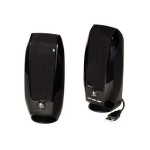 Logitech S150, 2.0 Speakersystem USB OEM sz, 5W RMS