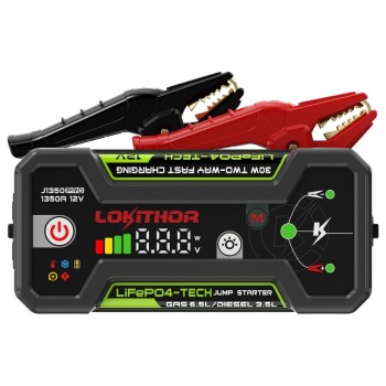 Lokithor Batterie de démarrage J1350 PRO LiFePO4 1350Amp Lokithor Batterie de démarrage J1350 PRO LiFePO4 1350Amp