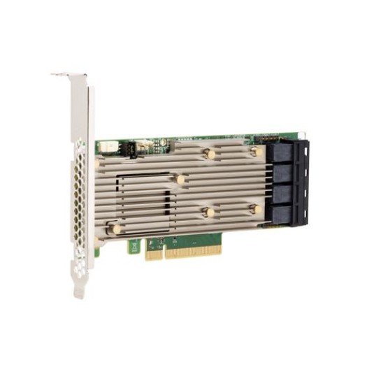 LSI MegaRAID 9460-16I: 16-Port Raid-Kont, NVMe, PCIe-x8, LP, SFF-8643, 4GB
