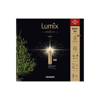 Lumix Pearls Mini, plastique, or, set de base Lumix Pearls Mini, plastique, or, set de base