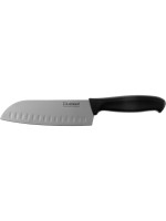 Lunasol Couteau santoku Basic 17.8 cm Noir