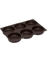 Lurch Moule de cuisson Burger Buns M, marron