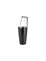 Lurch Cocktail Boston Shaker mit Glas, 750 ml, Edelstahl/Glas