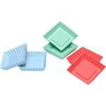 Lurch Boîte à tortelettes Flexi Quader 6 pièces, Multicolore