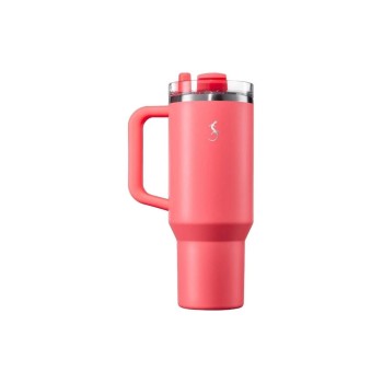 Lurch Thermobecher Big Cup, 1.2 Liter, Pink, 8h warm/12h kalt, auslaufsicher Lurch Thermobecher Big Cup, 1.2 Liter, Pink, 8h warm/12h kalt, auslaufsicher