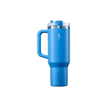 Lurch Thermobecher Big Cup, 1.2 Liter, Blau, 8h warm/12h kalt, auslaufsicher Lurch Thermobecher Big Cup, 1.2 Liter, Blau, 8h warm/12h kalt, auslaufsicher