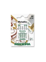 Madeira Maschinennadel Metallgarne 90/14, Packung à 5 Nadeln, Nadelst. 90/14