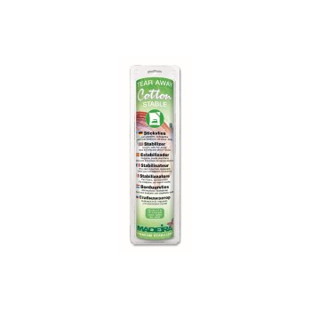 Madeira Non-tissé à broder Tear Aways Cotton Stable 1 Pièce/s Madeira Non-tissé à broder Tear Aways Cotton Stable 1 Pièce/s