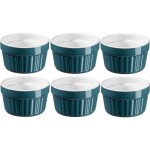 Mäser Services de plats en cocotte OMEA 9.5 cm, 6 pièces, pétrole