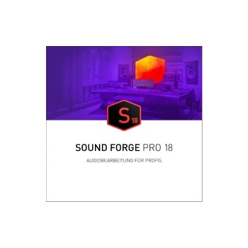 Magix Sound Forge Pro 18, ESD, Vollversion, DE,EN,ES,FR Magix Sound Forge Pro 18, ESD, Vollversion, DE,EN,ES,FR