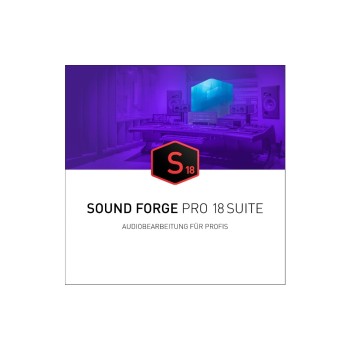 Magix Sound Forge Pro 18 Suite, ESD, Vollversion, DE,EN,ES,FR Magix Sound Forge Pro 18 Suite, ESD, Vollversion, DE,EN,ES,FR