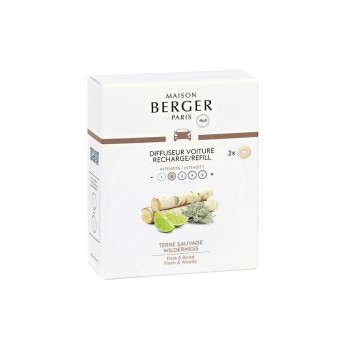 MAISON BERGER Refill for Autodiffusor, Terre Sauvage, 2 Stück MAISON BERGER Refill for Autodiffusor, Terre Sauvage, 2 Stück