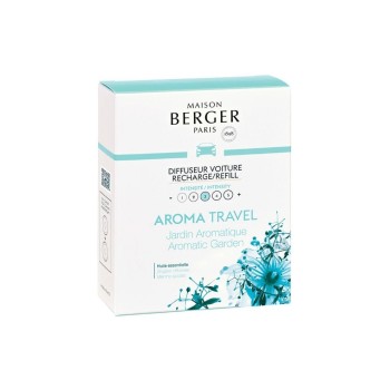 MAISON BERGER Refill for Autodiffusor, Travel Aromatischer Garten, 2 Stück MAISON BERGER Refill for Autodiffusor, Travel Aromatischer Garten, 2 Stück