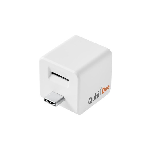 Maktar Backup-Adapter Qubii Duo USB-C blanc